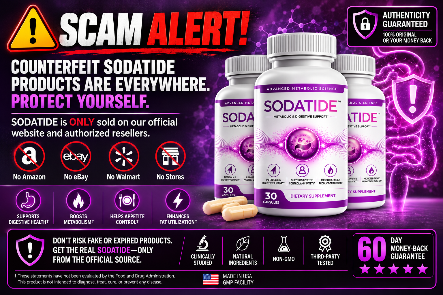 SodaTide scam alert warning