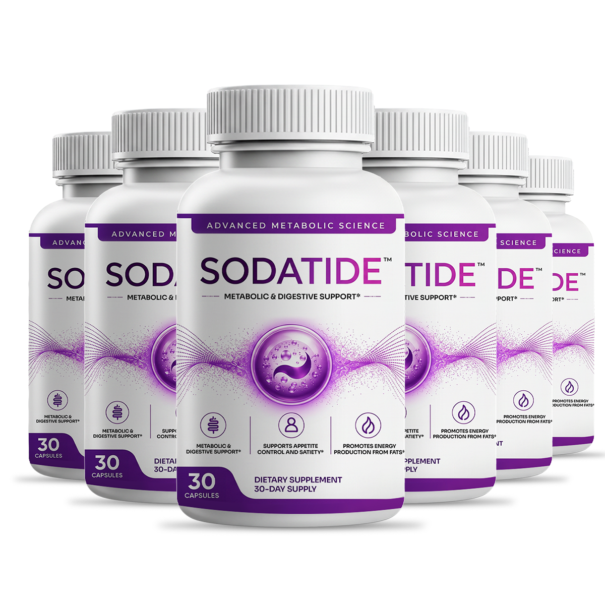 SodaTide 6 bottle pack