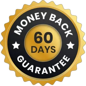 SodaTide 60 day money back guarantee seal